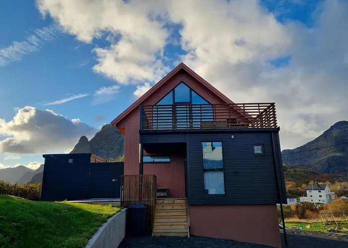 The High End Of Lofoten- With Sauna Feriehus Moskenes